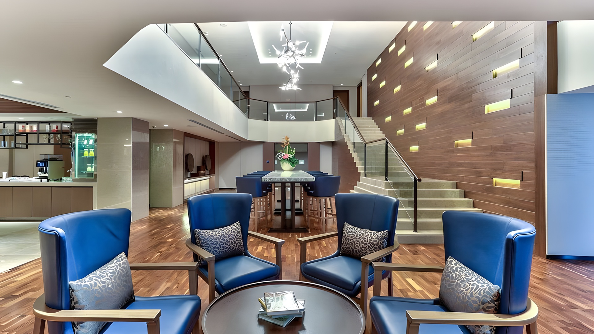 lobby area of the Hilton Kota Kinabalu hotel