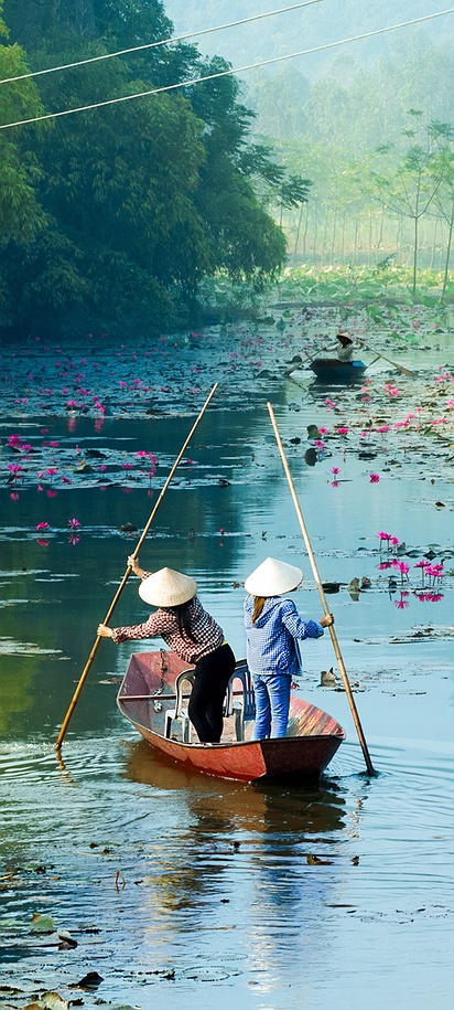 Yen Stream in Hanoi, Vietnam