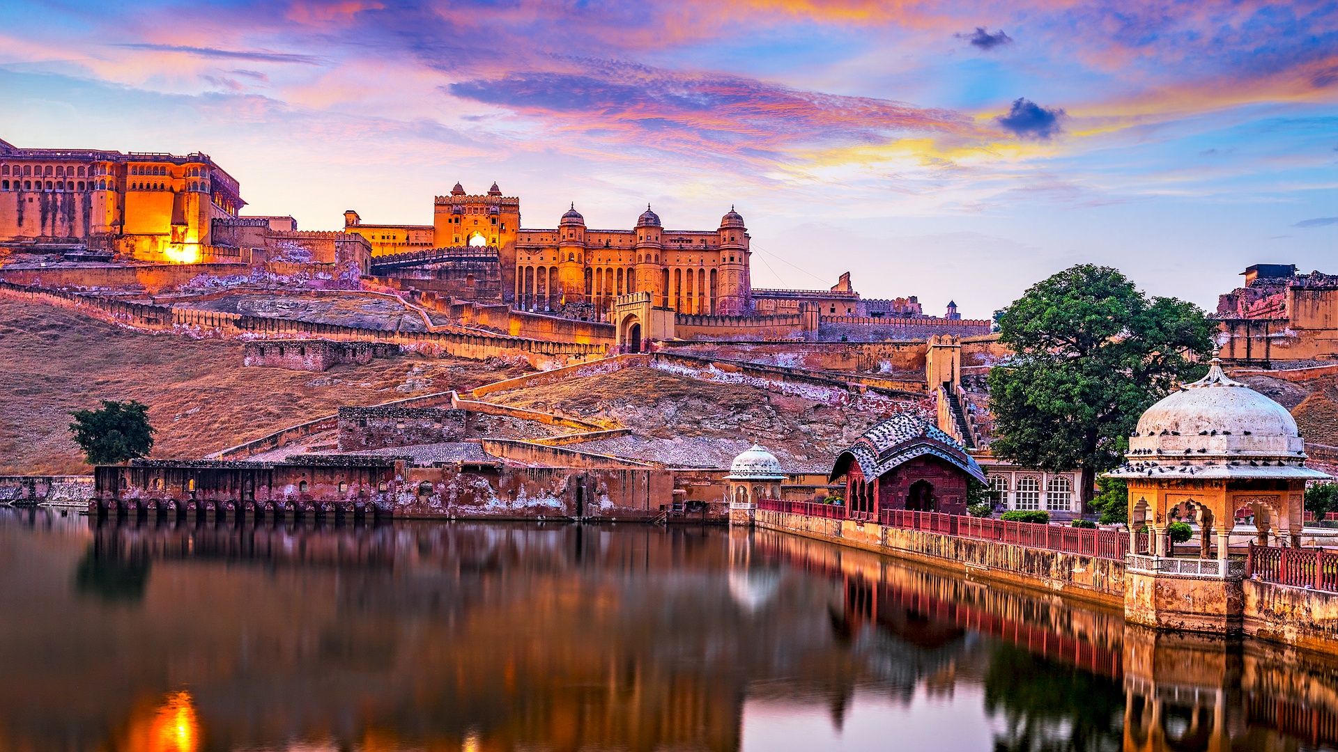 Amber Fort in Jaipur, India