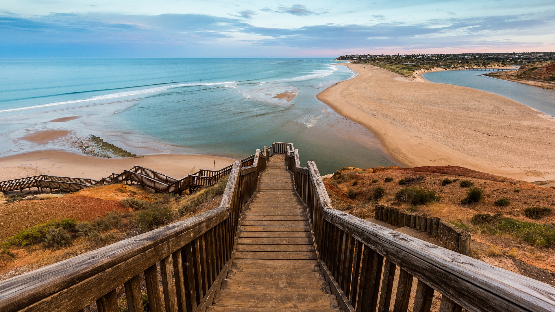 Onkaparinga River at Port Noarlunga, South Australia