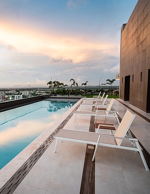the Iberostar Waves Punta Cana and Iberostar Waves Dominicana resorts located on Bávaro Beach in Punta Cana
