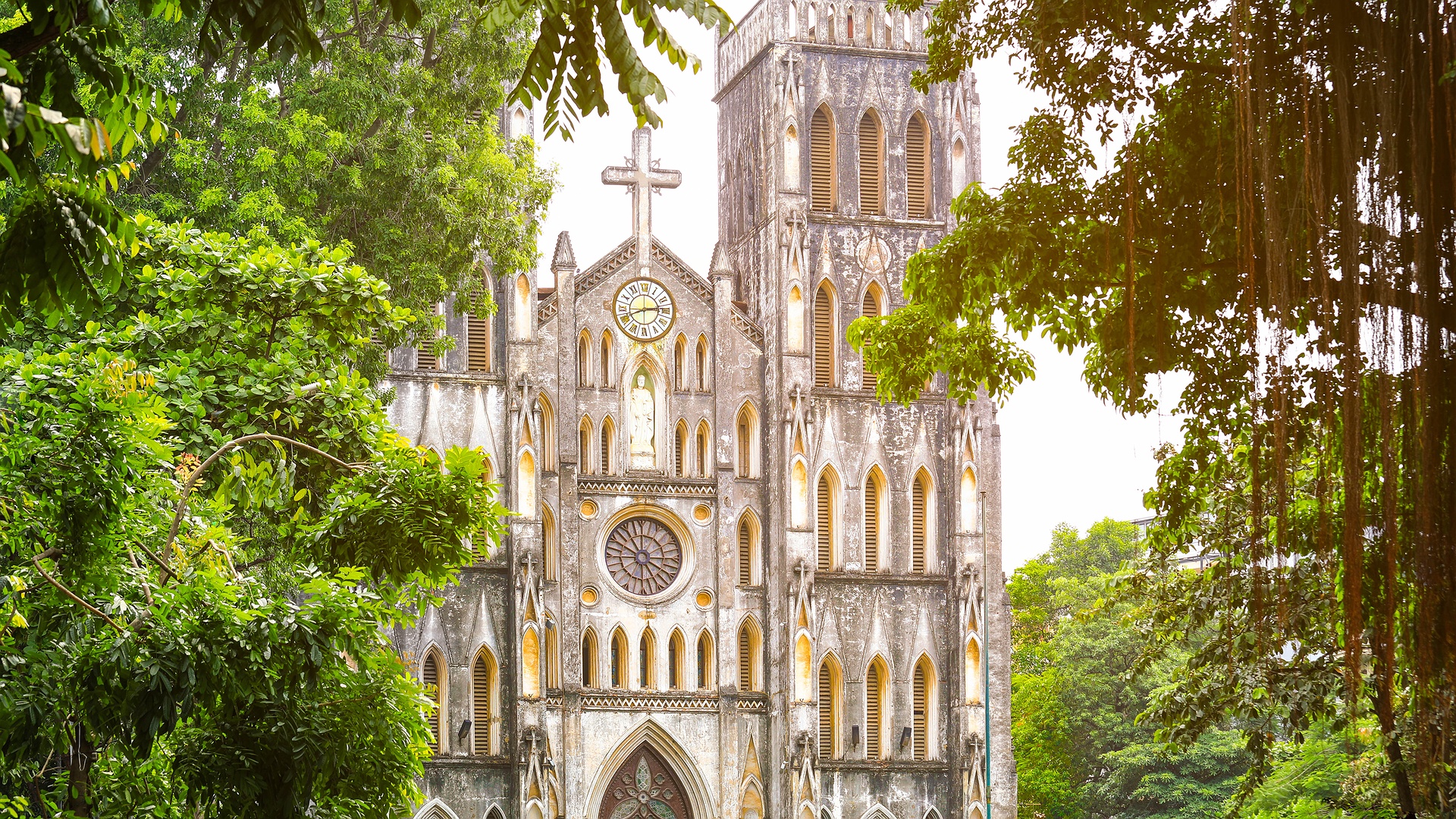 St. Joseph's Cathedral in Hanoi, Vietnam