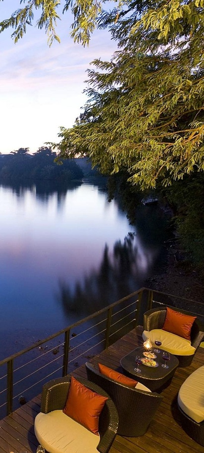 riverside view from the U Inchantree Kanchanaburi hotel