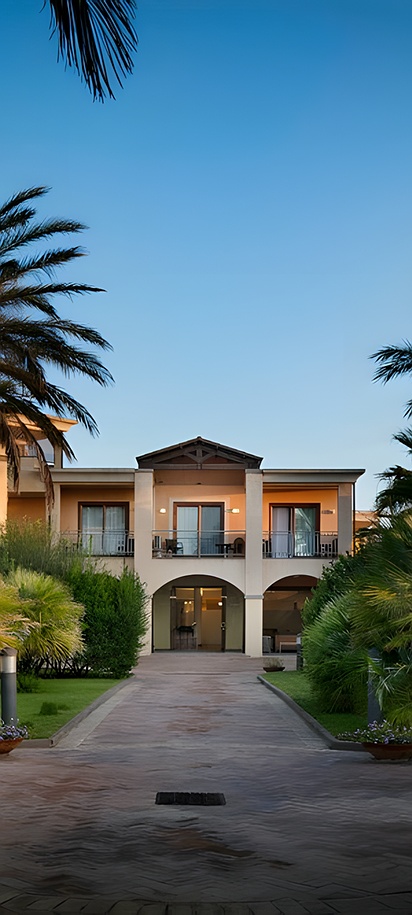 the Hotel Santa Gilla in Capoterra, Sardinia