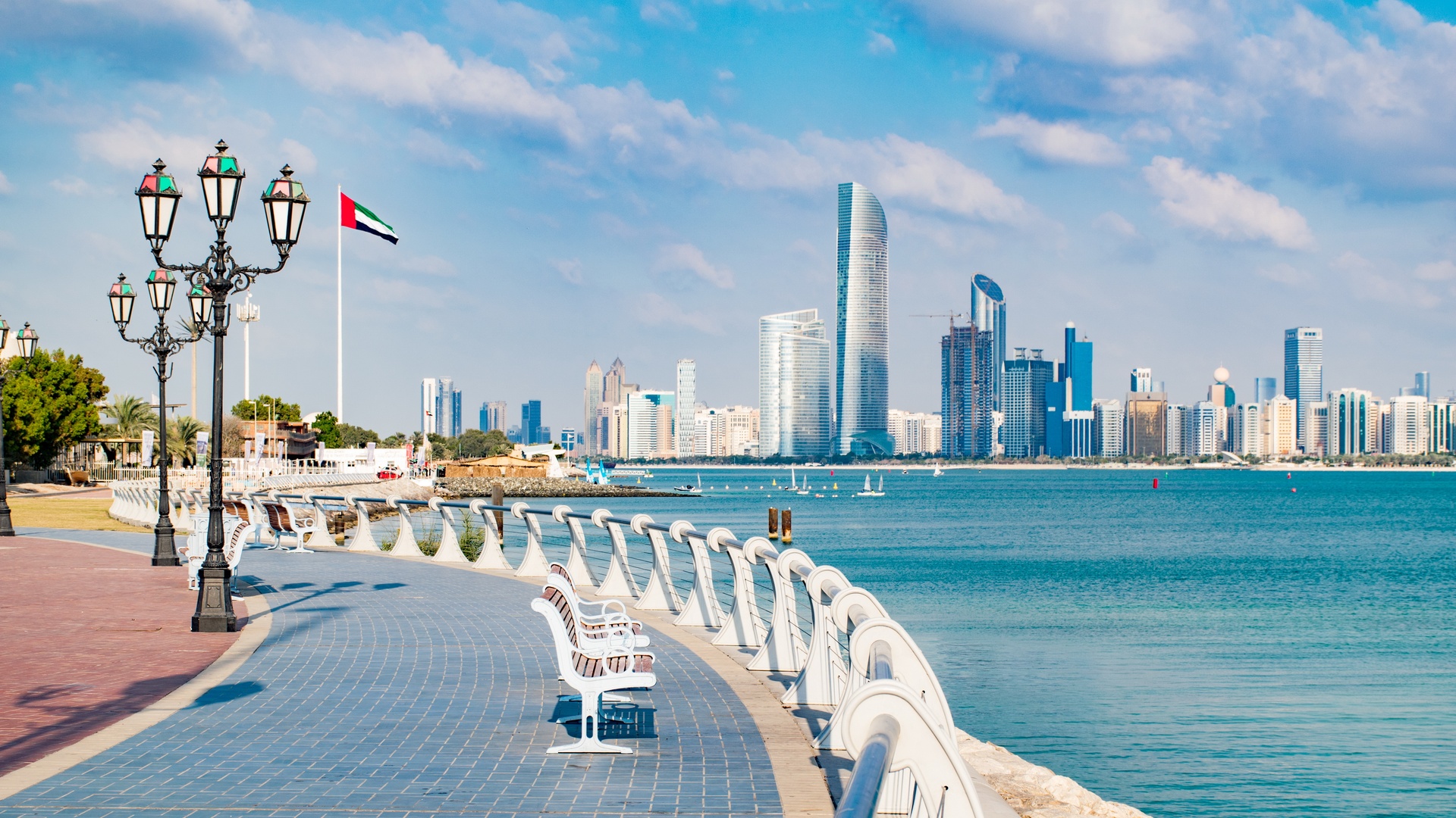 Corniche in Abu Dhabi