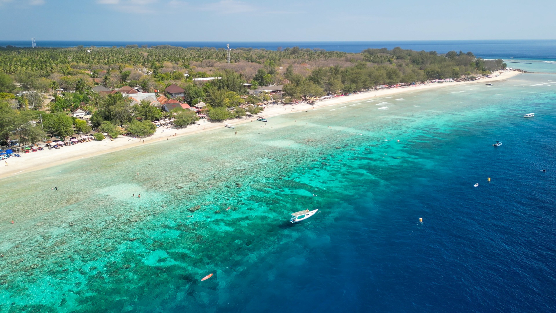 Gili Islands in Indonesia