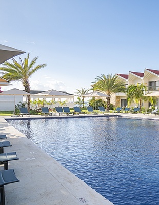 aerial view of the Royalton CHIC Antigua