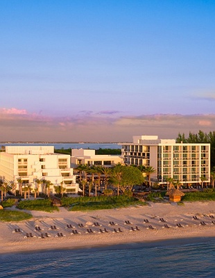 Zota Beach Resort aerial view