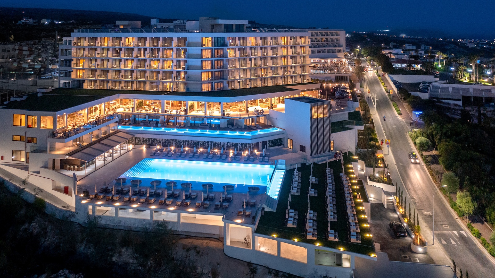 Amarande hotel aerial view