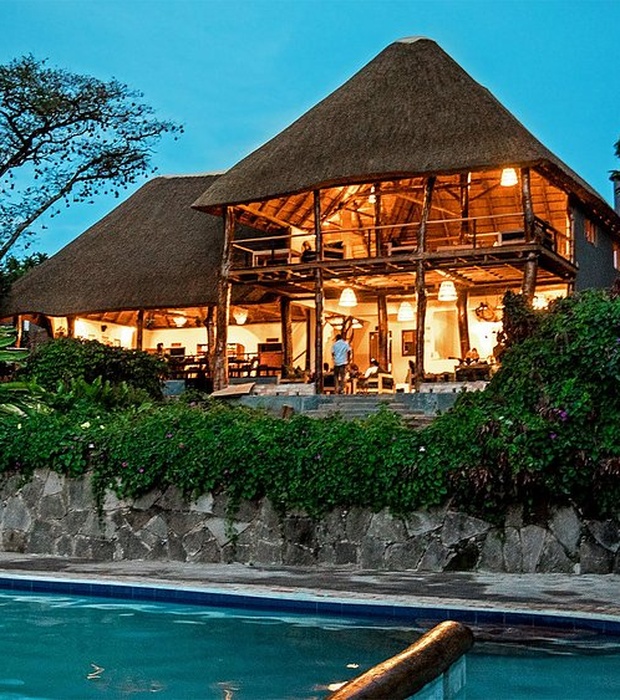 Turaco Treetops view with pool