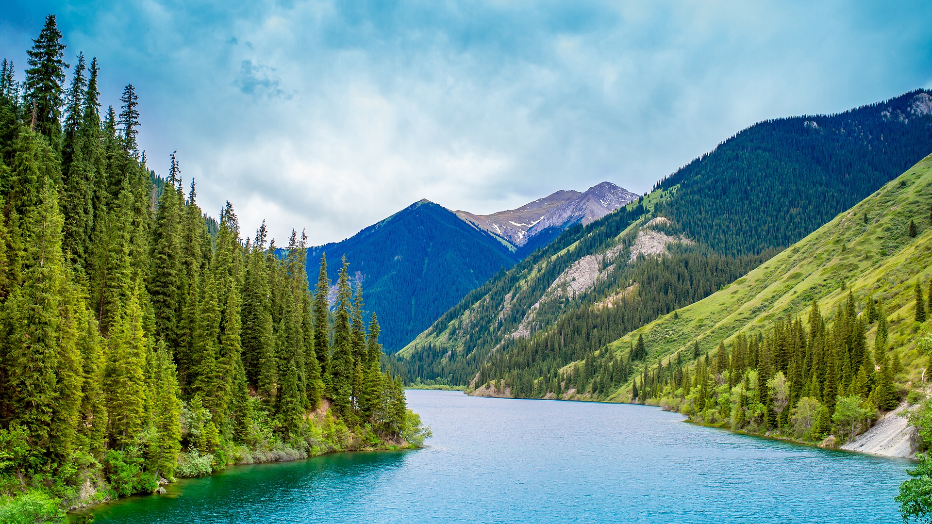 Kolsay Lakes National Park in Kazakhstan