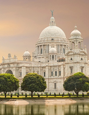 Victoria Memorial in Kolkata, India