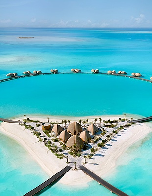 Nujuma, a Ritz-Carlton Reserve, located in the Ummahat Islands along Saudi Arabia's Red Sea coast