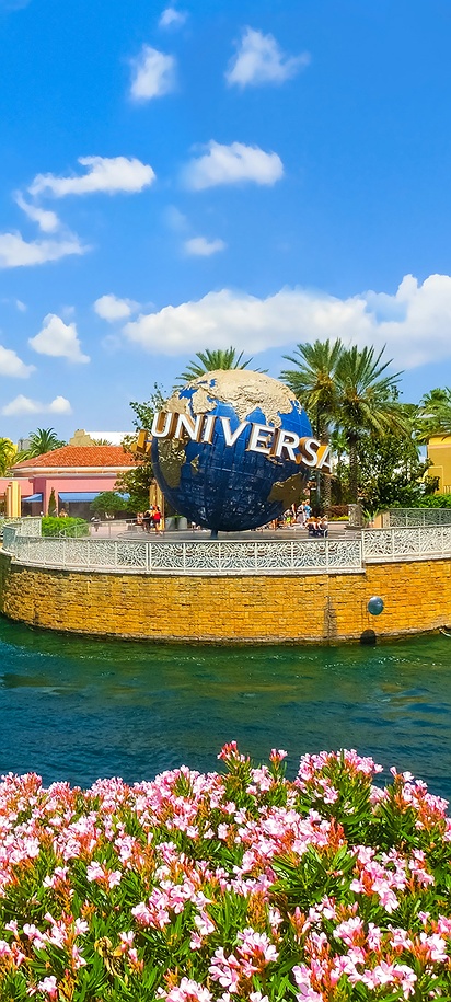 the entrance to Universal Studios Florida at the Universal Orlando Resort