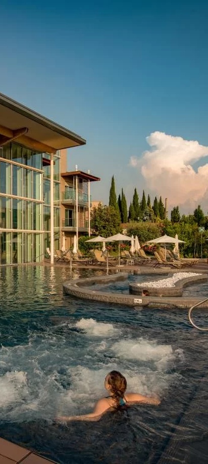 Aqualux Hotel Spa Suite & Terme pool view