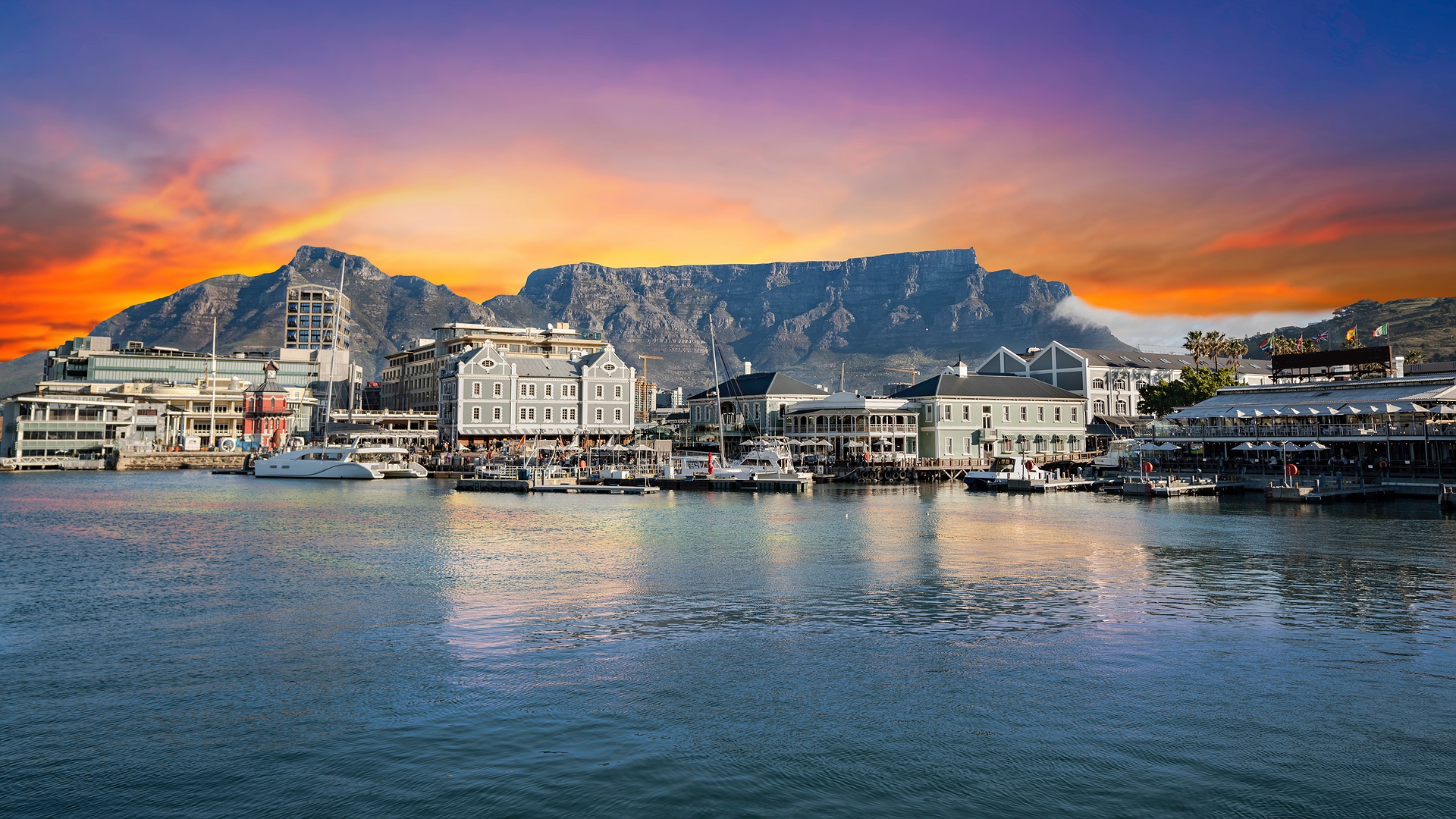 Waterfront in Cape Town, South Africa