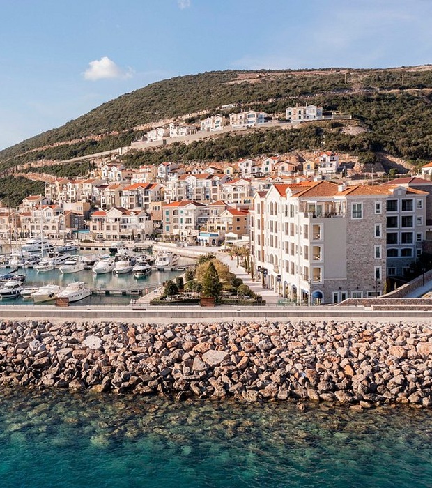 The Chedi Luštica Bay exterior view