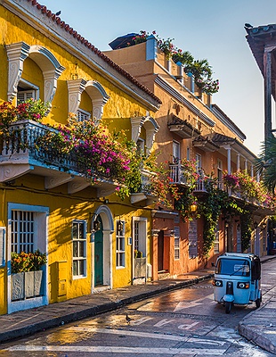 View of Bogota city of Colombia