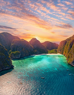 Phi Phi Islands in Phuket, Thailand