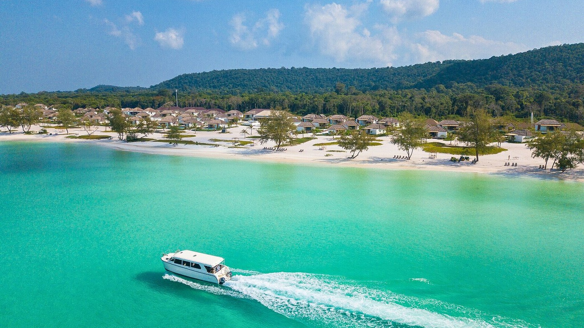 The Royal Sands Koh Rong aerial view