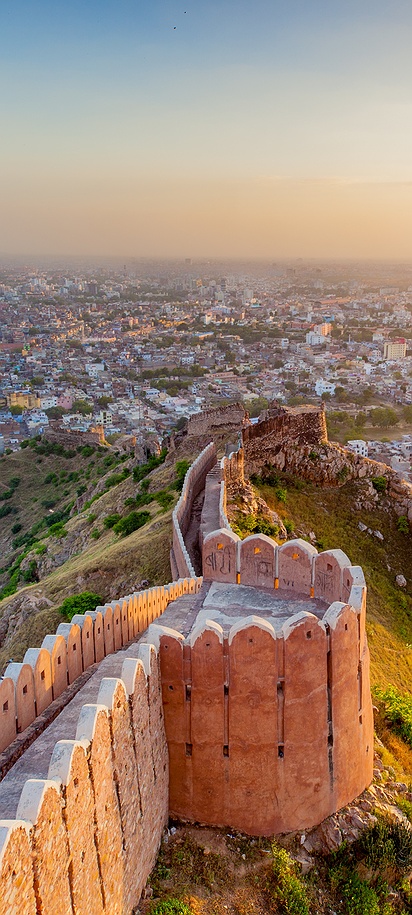 View of Jaipur from Nahargarh Fort