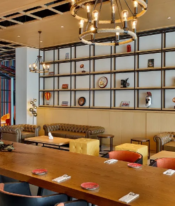 Revo cafe at NH Collection Dubai The Palm