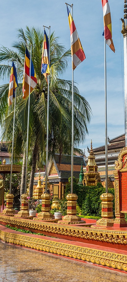 Wat Preah prom rath in Cambodia