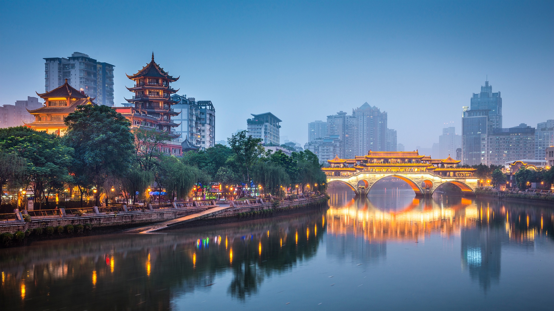Chengdu in China