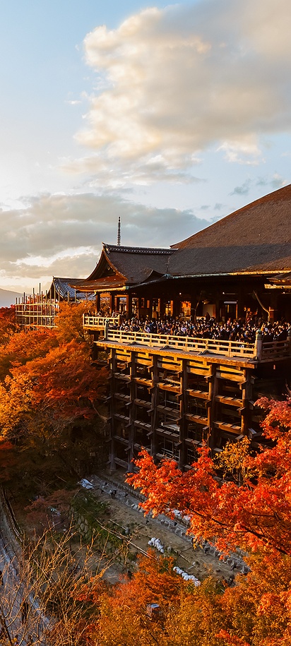 Kiyomizu-dera Temple in Japan