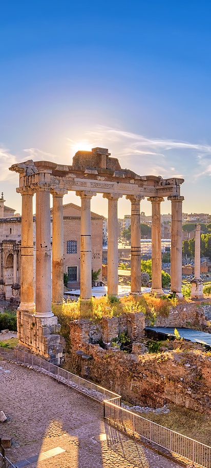 Roman forum museum in Rome