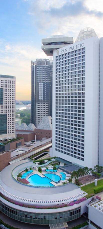 Pan Pacific Singapore hotel view