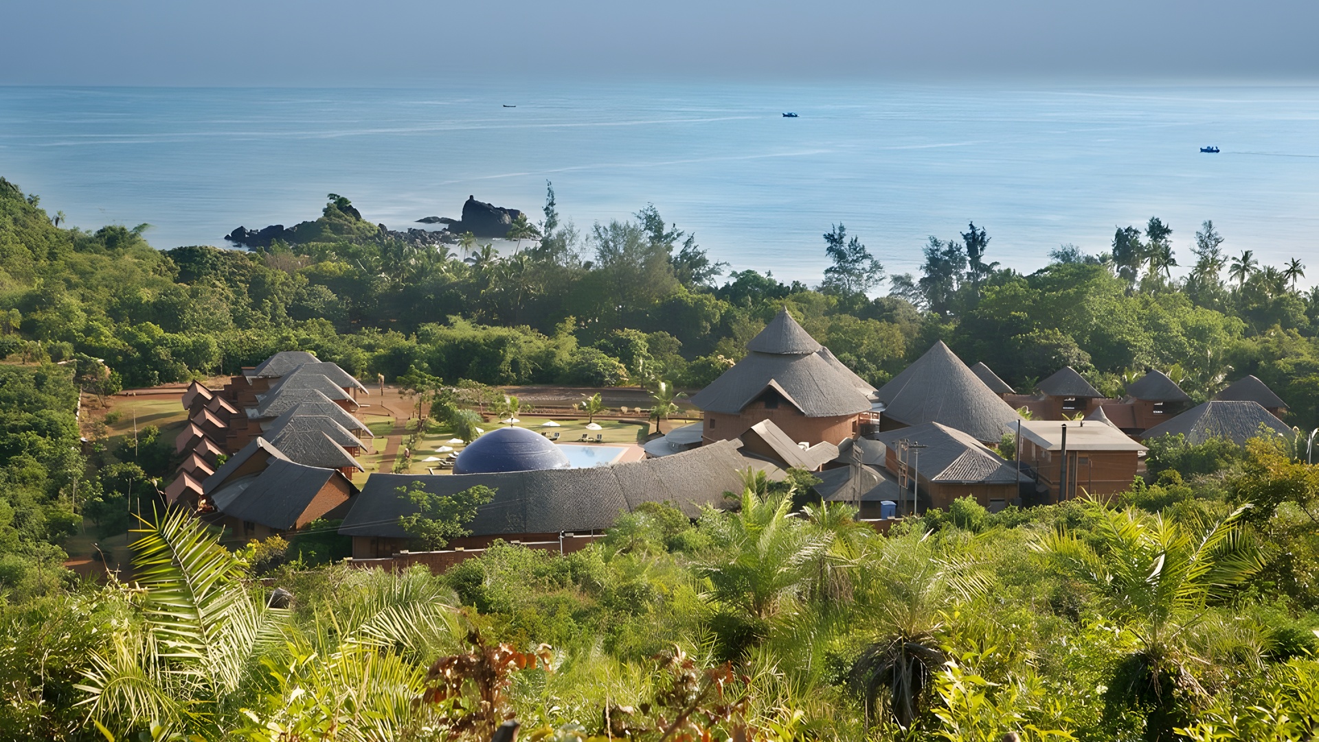 the SwaSwara wellness retreat in Gokarna, Karnataka, India