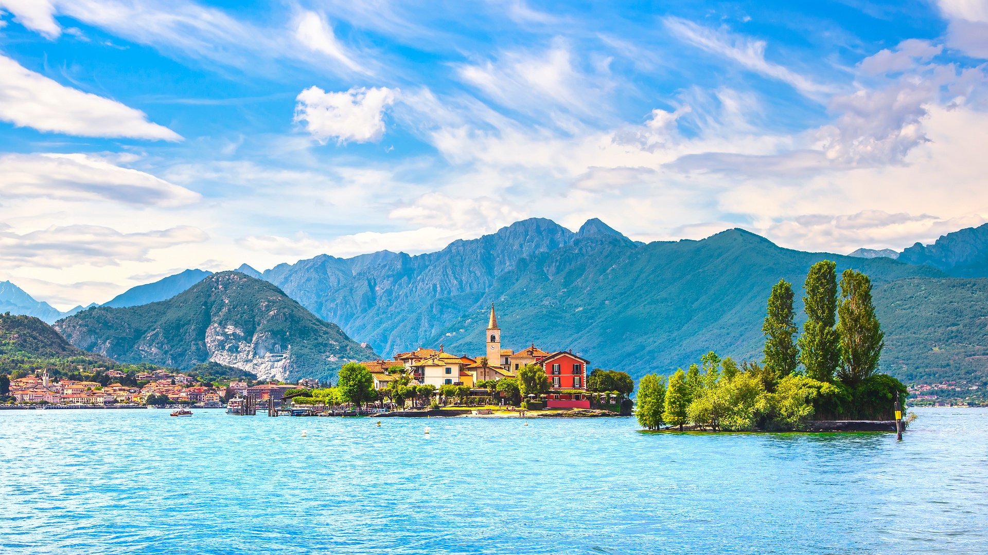 Isola dei Pescatori in Italy
