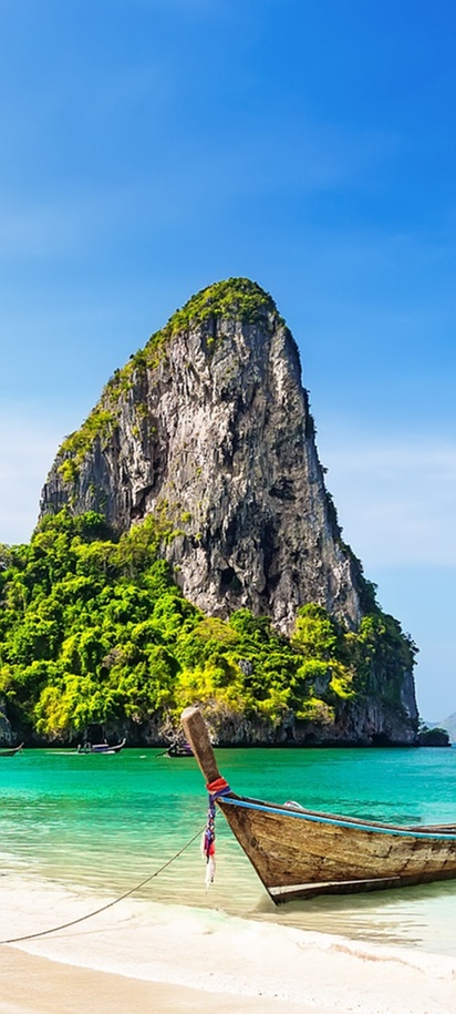 Railay Beach in Krabi, Thailand