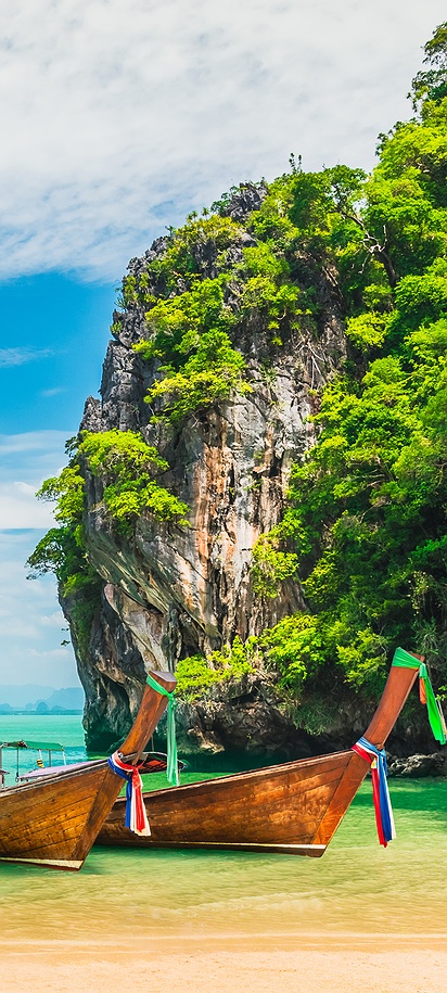 Khao Phing Kan island in Thailand
