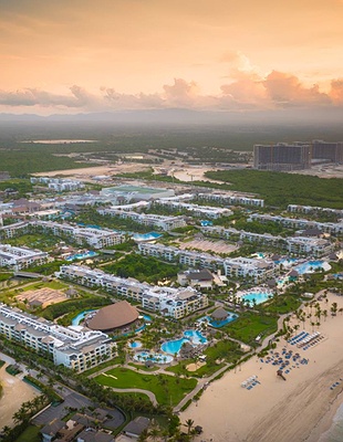Aerial view of Hard Rock Hotel & Casino Punta Cana