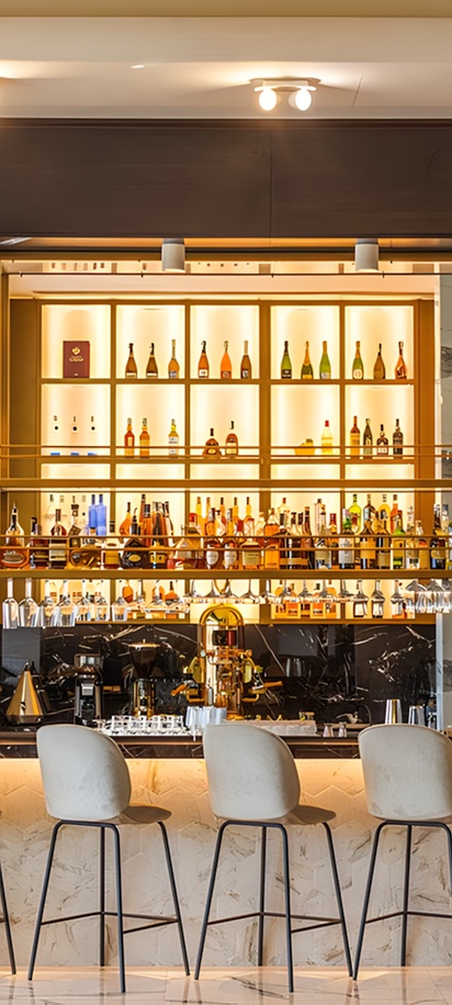 Lobby Bar at the Hilton Samarkand Regency hotel in Samarkand