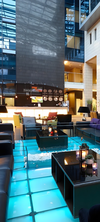 interior of the Grand Hótel Reykjavík