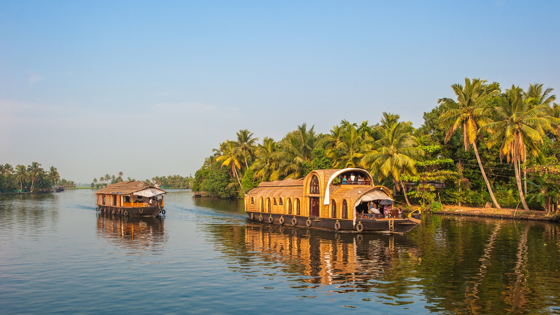 Backwaters in Kerala
