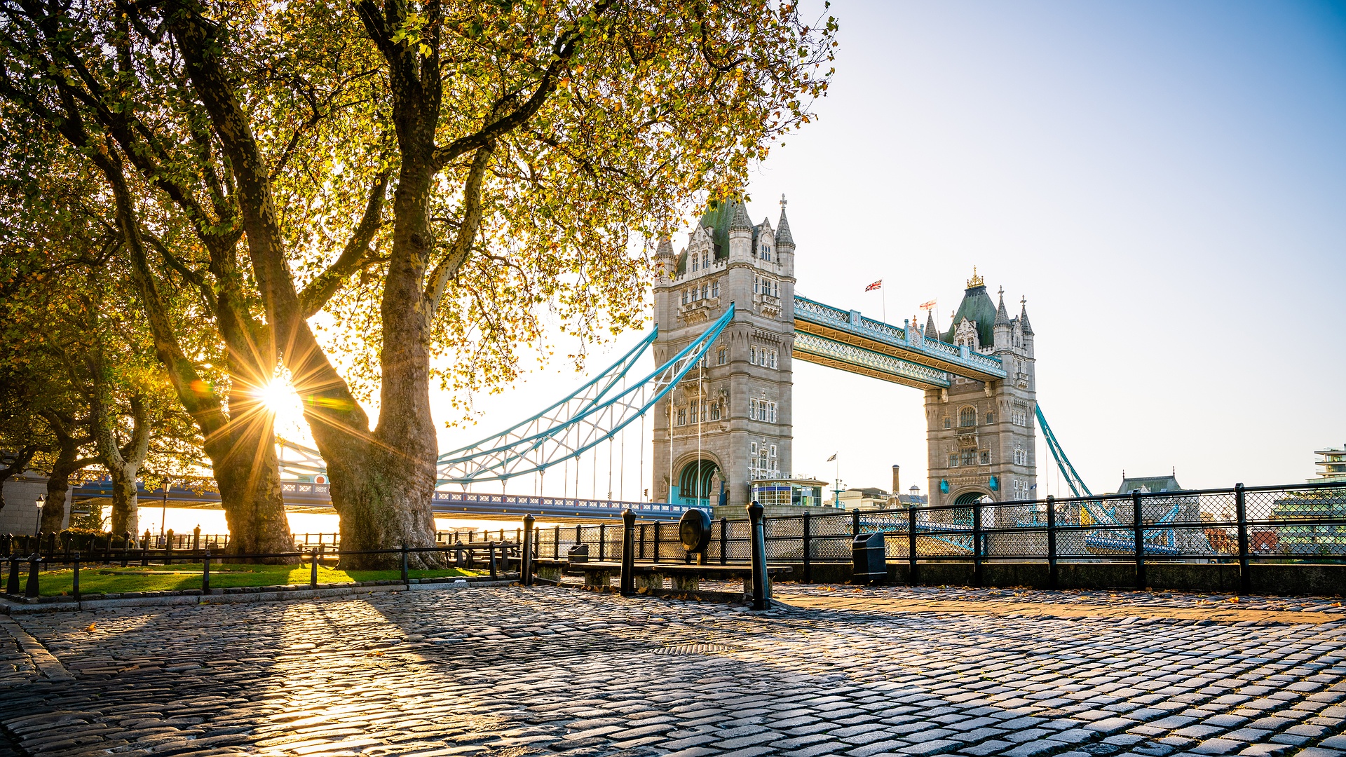 iconic Tower Bridge in London, UK