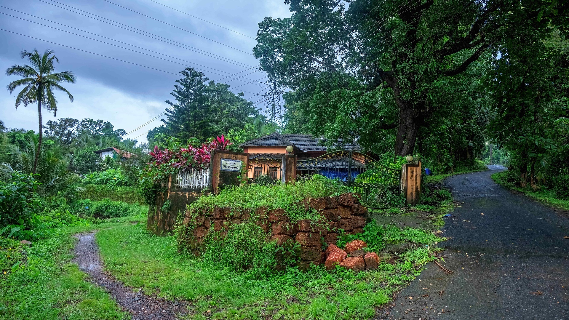 the 236-year-old Mansao Curtorim heritage villa in South Goa, India