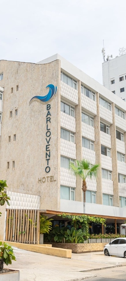 the Hotel Barlovento located in Cartagena, Colombia