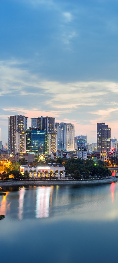 Hanoi in Vietnam