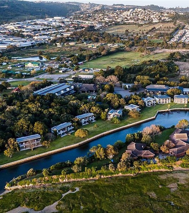 Premier Resort The Moorings aerial view