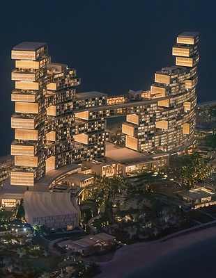 Atlantis The Royal, Dubai  exterior view