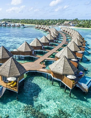 Mercure Maldives kooddoo resort overwater villa