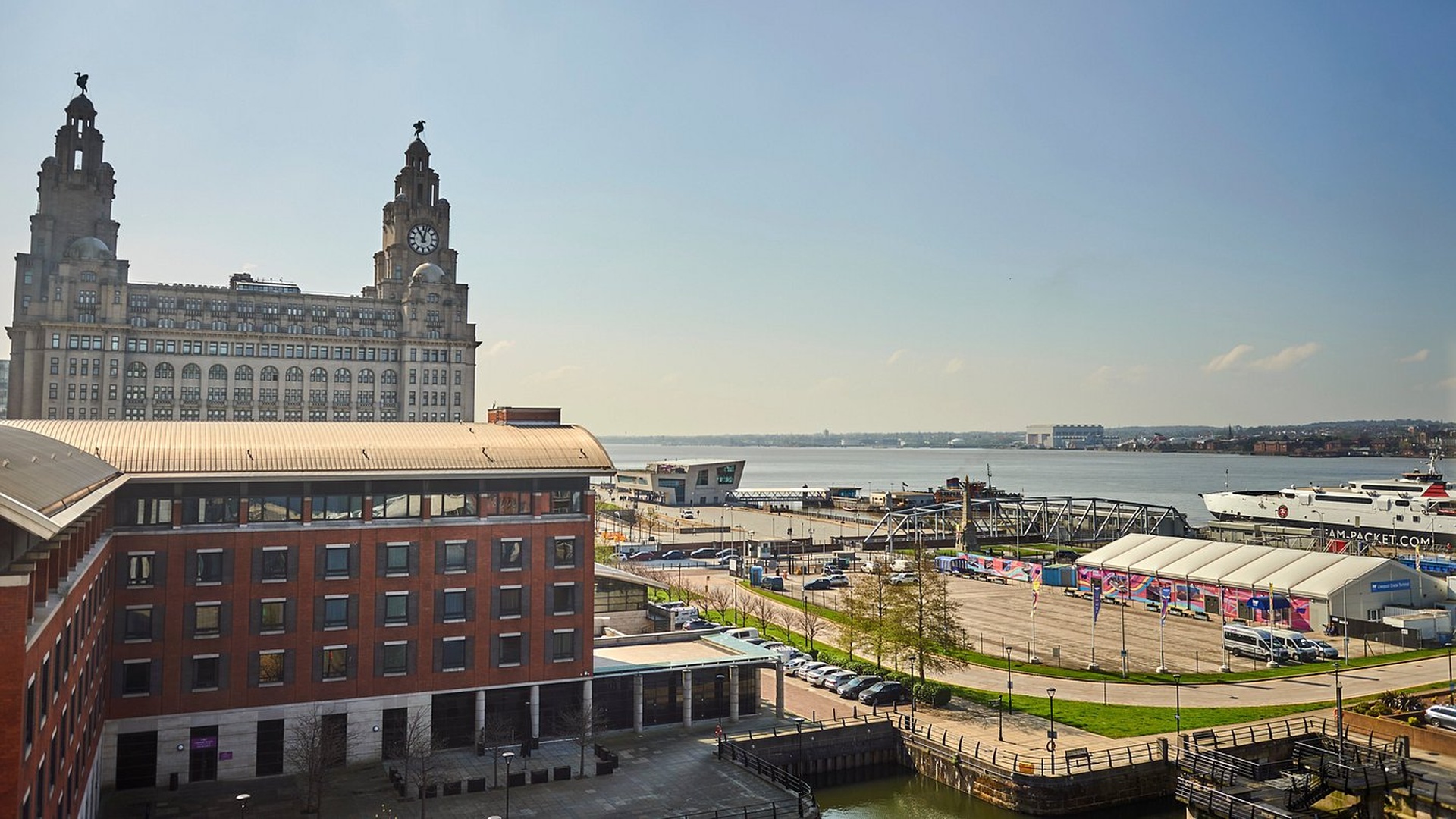 view of the Malmaison Liverpool hotel