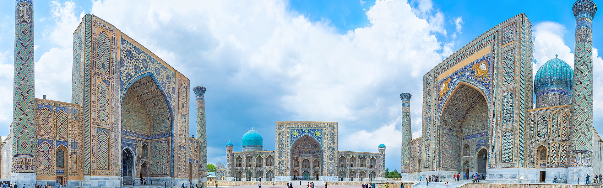 Registan Square in Samarkand, Uzbekistan