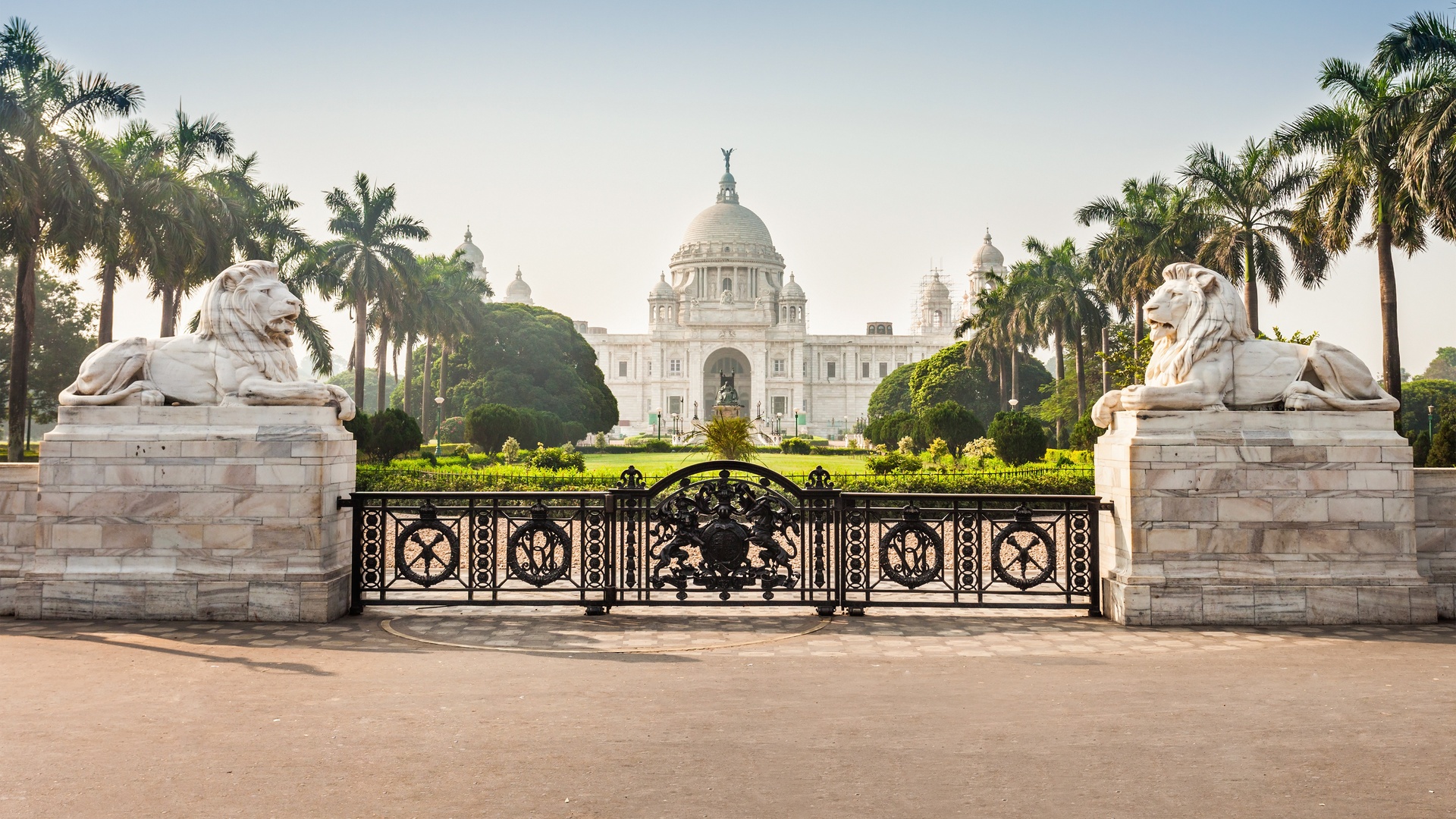 Victoria Memorial Hall in Kolkata, India