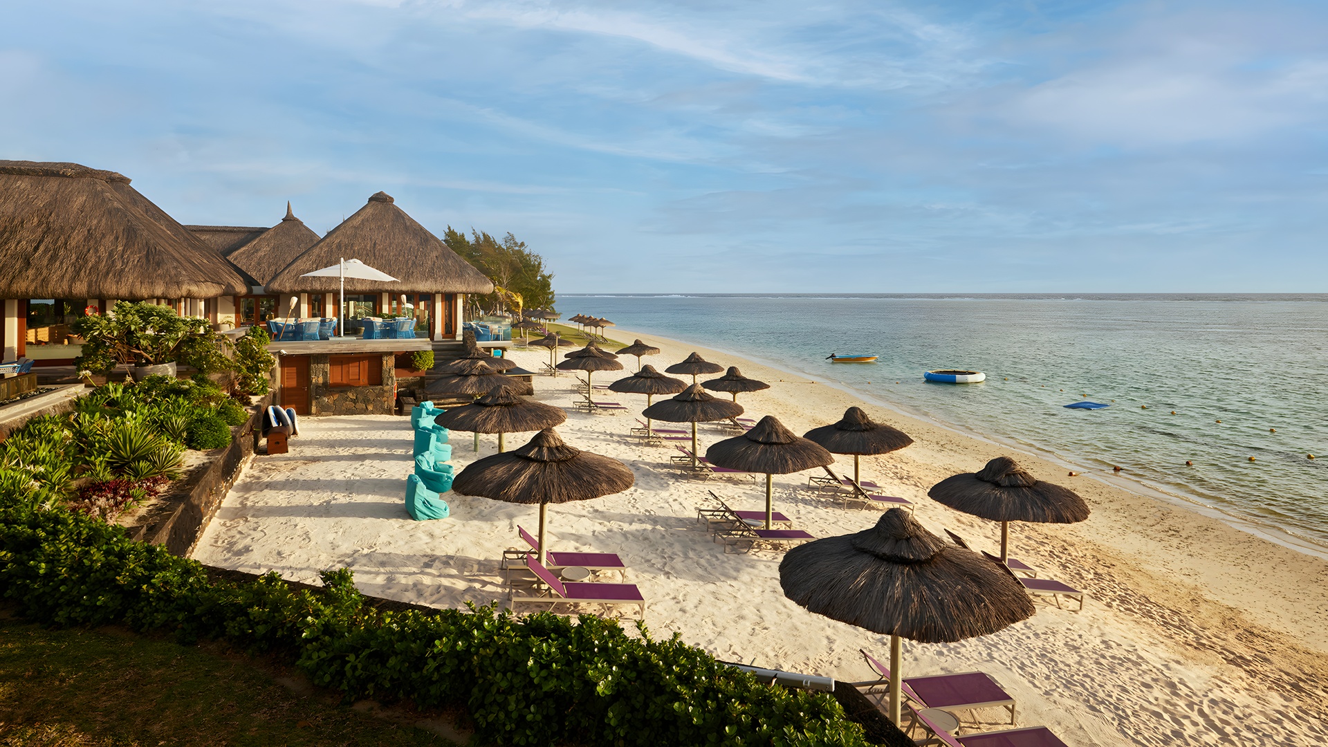 C Mauritius resort on Palmar beach
